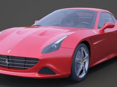 Ferrari California T 2015 3D model