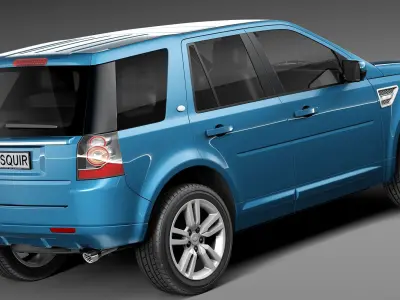 LandRover Freelander 2 2013 3D model