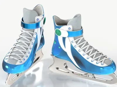 Ice skate 3D model