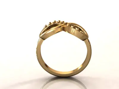 RIng Infinity 11 Free 3D print model