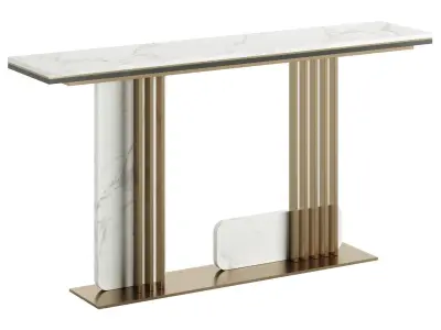 Light Luxury Porch 80 Console Low-poly 3D model