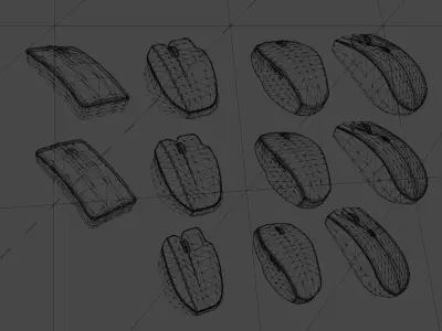 Ultimate Gamer Room Low-poly 3D model