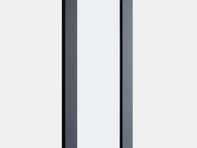 HEJSTA showcase door Low-poly 3D model