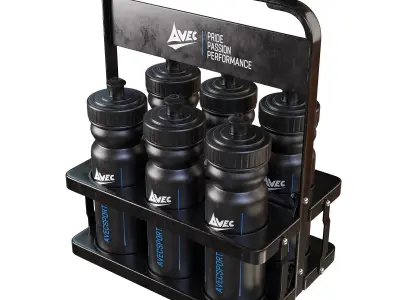 Sports bottle holder Avec 3D model