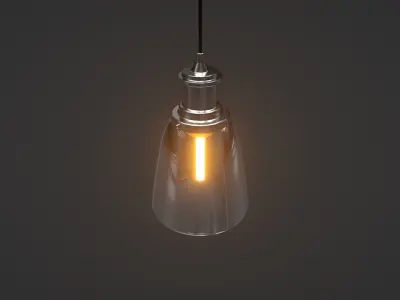 Modern Home Interior Light 3D model