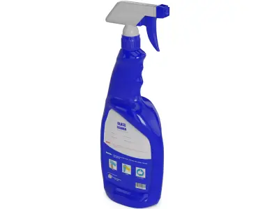 Car cleaning Glass Cleaner Low-poly 3D model