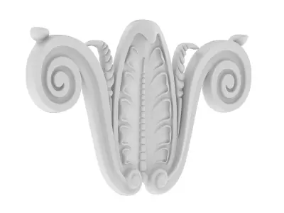Cartouche Ornament 025 3D model
