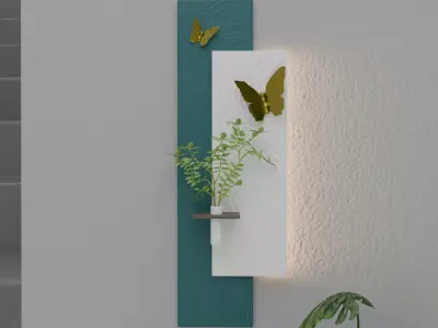 CanvasPanel wall decor 3D model