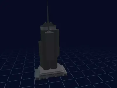 a building 3D model