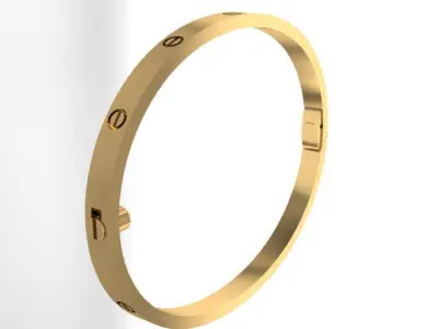 love bracelet 3D print model