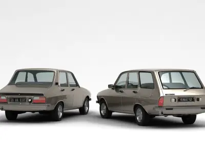 Renault 12 TS - TSW Pack 3D model