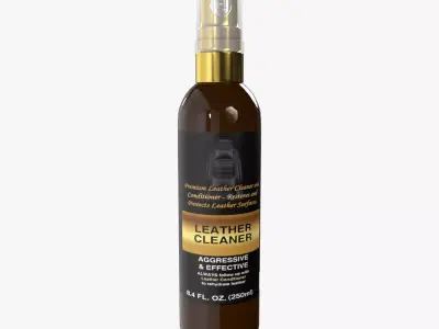 Other car care Leather Cleaner and Conditioner Low-poly 3D model