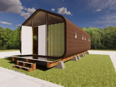 capsule room -A7 3D model