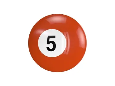 Billiard Balls 3D model