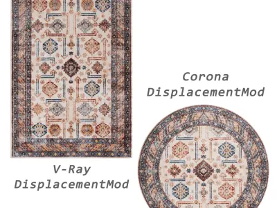 Rugs No 383 Low-poly 3D model