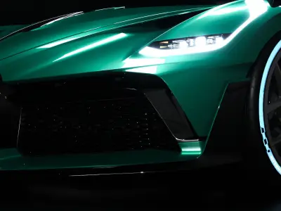 BUGATTI DIVO 2019 3D model