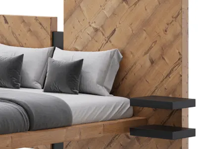 Nazare bed 2 3D model