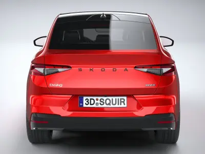 Skoda Enyaq Coupe 2025 3D model