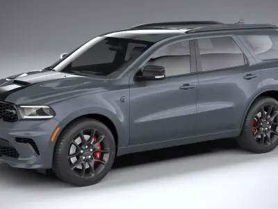 Dodge Durango SRT Hellcat 2021 3D model
