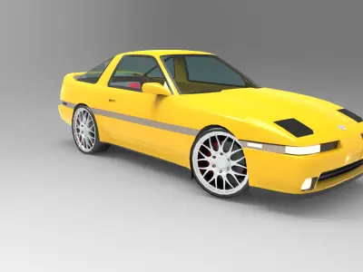 Toyota Supra MK3 3D model