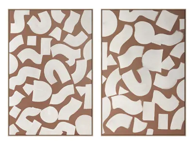 Wall Art Painting 006 3D model