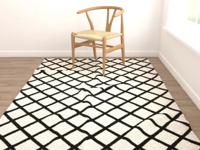 Rugs No 576 Low-poly 3D model