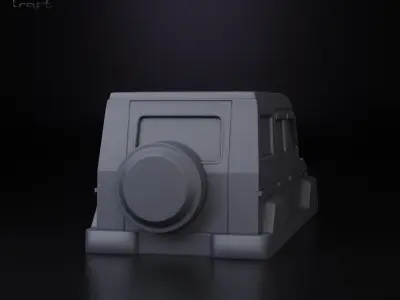 Mercedes G class simplified decorative model 3D print model