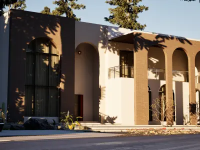 Modern HOUSE MODEL Arab  3D model