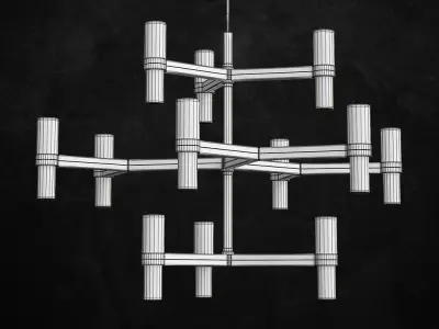 Crown Minor Suspension Light 3D model