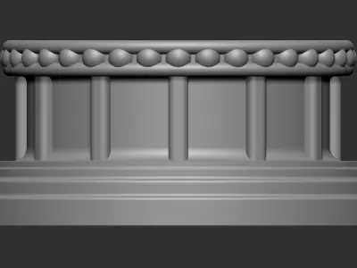 Decorative Base Stand for statues and figurines 3D print model
