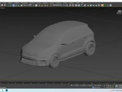 Volkswagen Polo GT 3D model  3D print model
