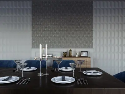 Interior - Diningroom - 280823 3D model