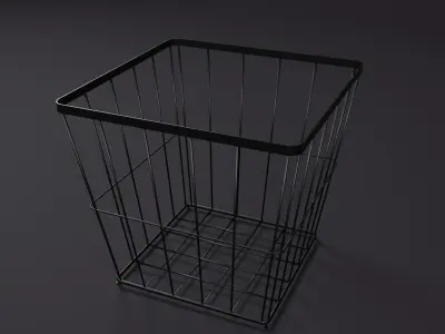 Low furniture 3D model