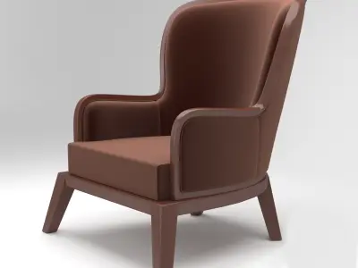 CURZON armchair 3D model