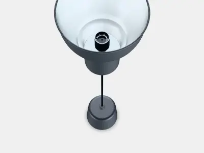 HEKTAR Pendant lamp Low-poly 3D model