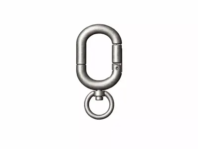 Luxury Metal Bag Hook Premium Purse Carabine 12mm 3D print model