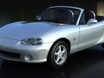 Mazda Miata MX-5 NBFL V-Ray 3D model