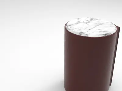 Hugu Night Table Low-poly 3D model