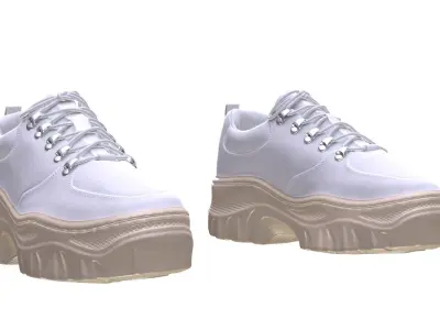 Sneakers 187 - All MH Bodies - UE5 Skeletons - Rigged Low-poly 3D model