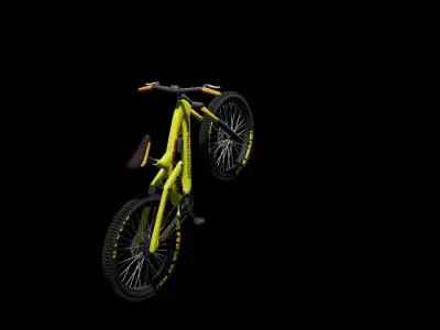 3D Bogie Mountain Bike model 3D model