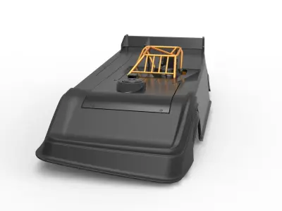 Super Dirt Late model Version 2 Scale 1 to 25 3D print model