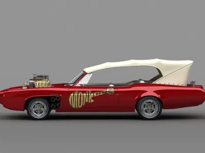 Monkee Mobile 3D model