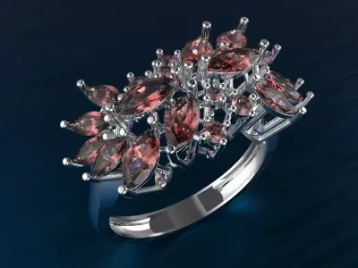 jewelry ring 270 3D print model