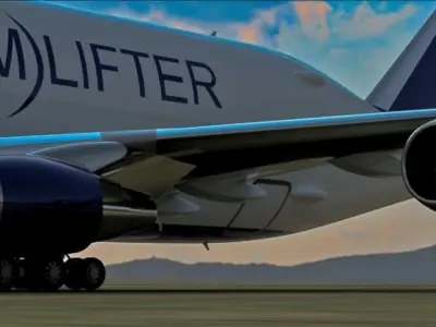 Boeing 747-400 DreamLifter Table Top 3D printable Aircraft Model 3D print model