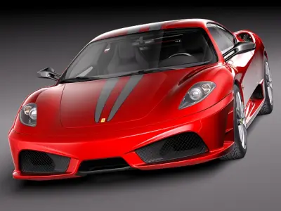 Ferrari f430 Scuderia 3D model
