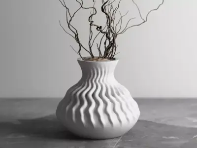 vase pot planter 3d print c10  3D print model