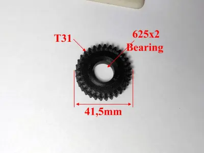 Gear for Electric Bicycle T31 D41 5 3D print model