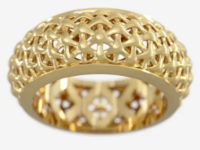 Men Modern Ring 3D Printable Jewelry Model 3D print model