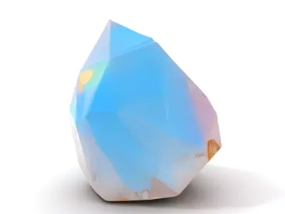 Iridescent Crystal Gem model pack Texture
