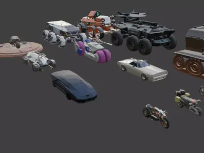 GV set 3 - 20 items 3D model